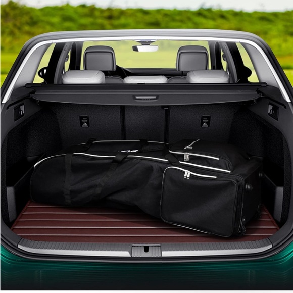 NEW! Partage Golf Travel Bag with Wheels Golf Travel Case for Airlines Black - Picture 6 of 12